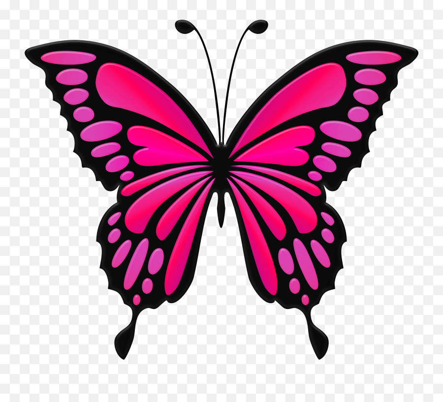 Transparent Background Pink Butterfly Emoji,Butterfly Emoji free