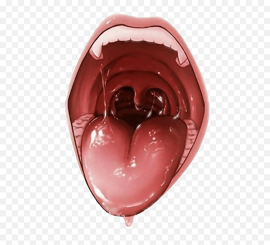 Deep Throat Mouth Mouthwatering Freetoedit Ahegao Tongues Emoji,Mouth