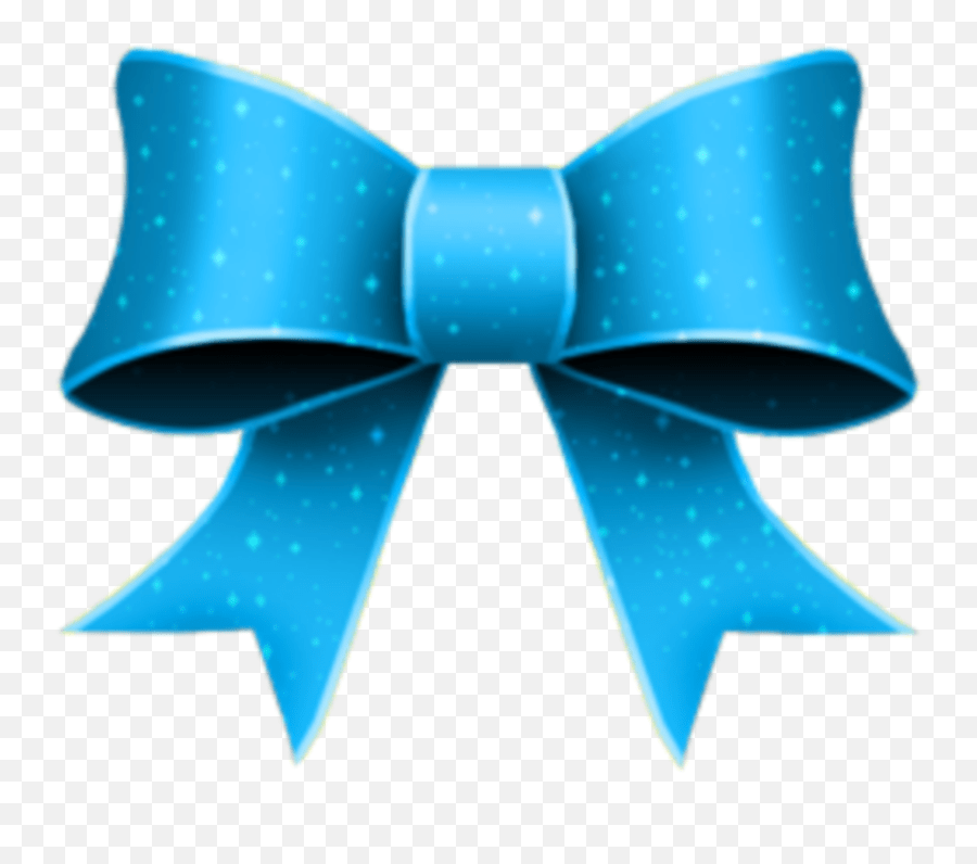 Mq Blue Ribbon Bow Bows Dots Pink Bow Png Transparent Emoji,Blue