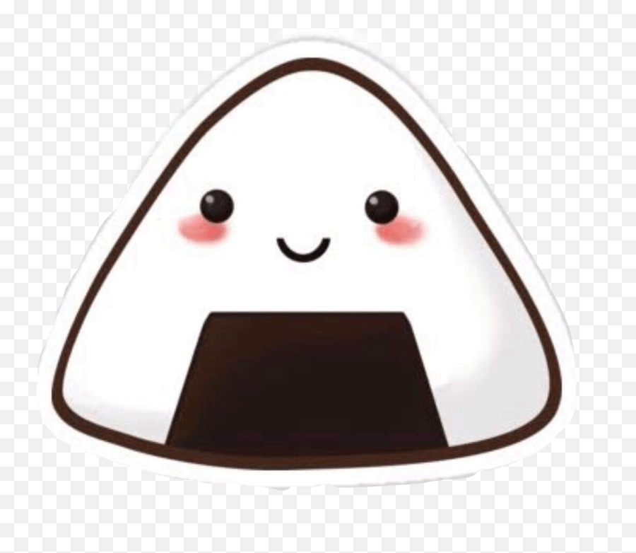 Onigiri Freetoedit Sticker By Osuke Honda Onigiri Kawaii Png Emoji