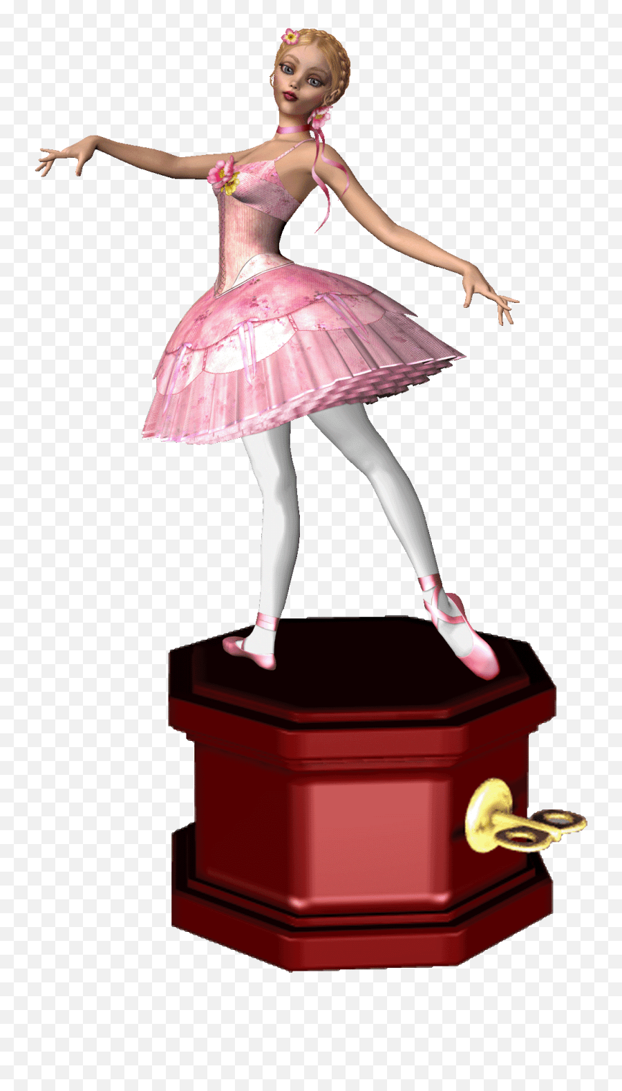 Music Box Ballerina Clipart Ballet Music Box Dancer Emoji,Ballerina
