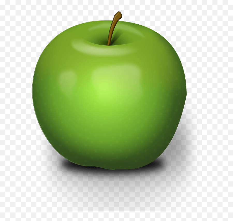 Realistic Green Apple Clipart Manzana Png Emoji,Green Apple Emoji