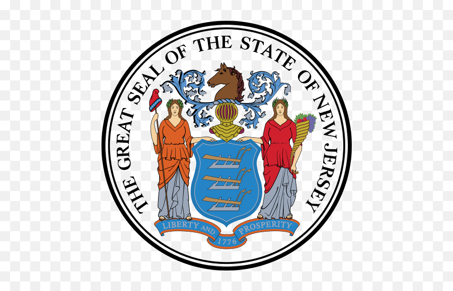 Seal Of New Jersey State Of New Jersey Logo Emoji,Bi Emoji free