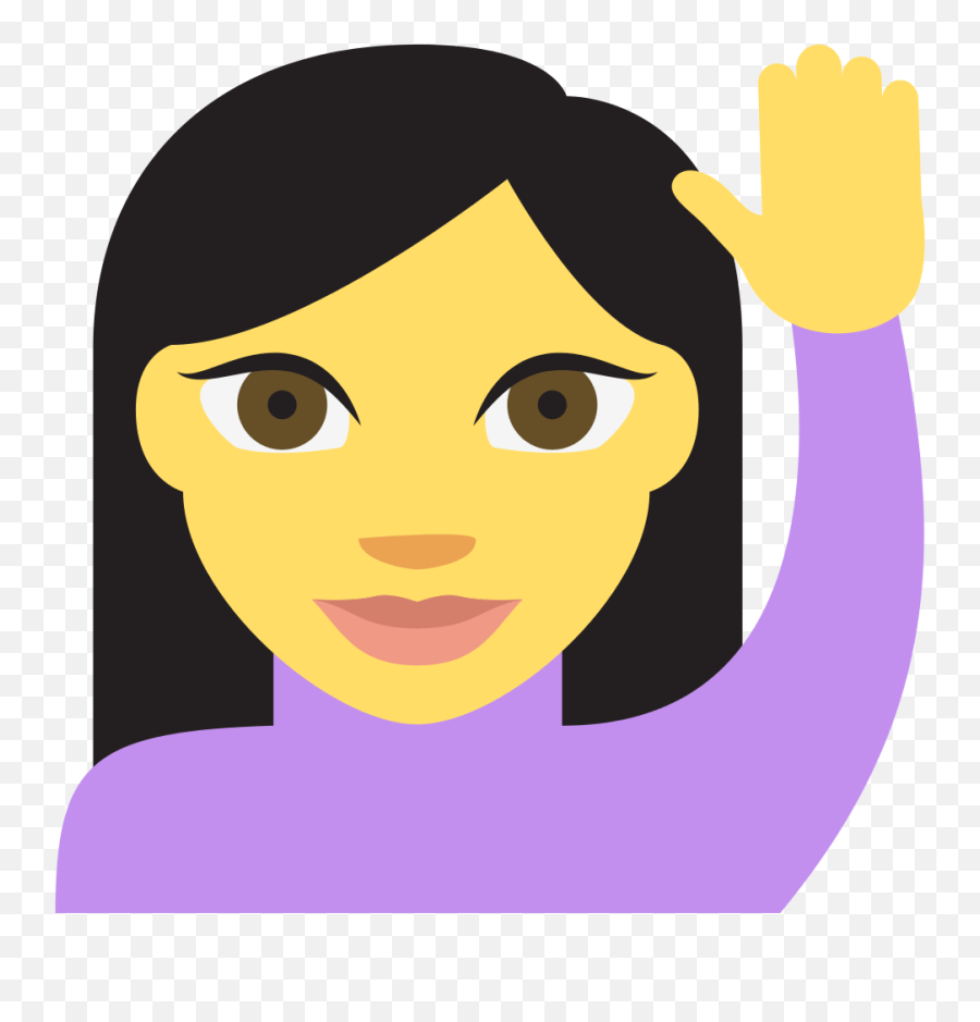 11 Emojis For 11 Playlists Brown Hand Raising Emoji,Pondering Emoji