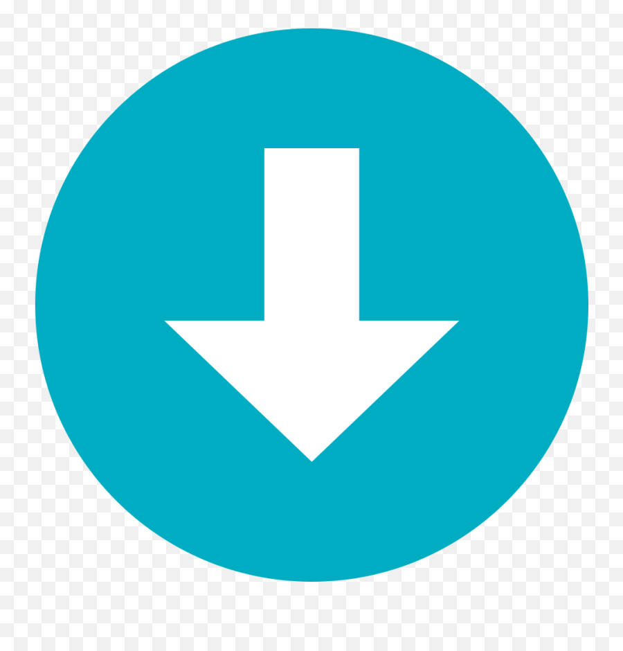 Eo Circle Cyan White Arrow Vertical Emoji,Circle With Arrow Emoji