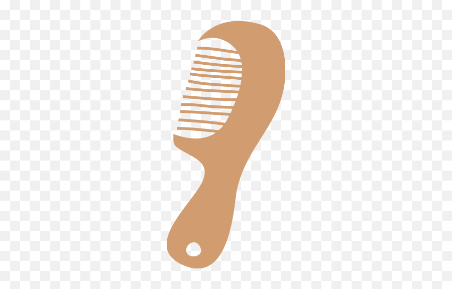 Comb Brush Hair Makeup Salon Illustration Emoji free