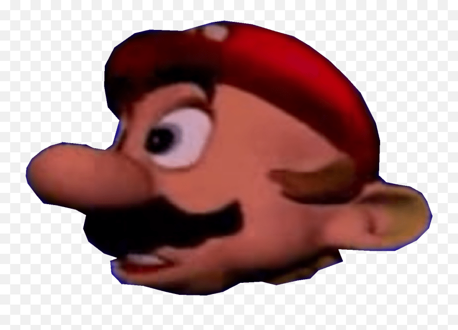 Head Spinning Mario Head Transparent Mario 64 Emoji,Head Spinning