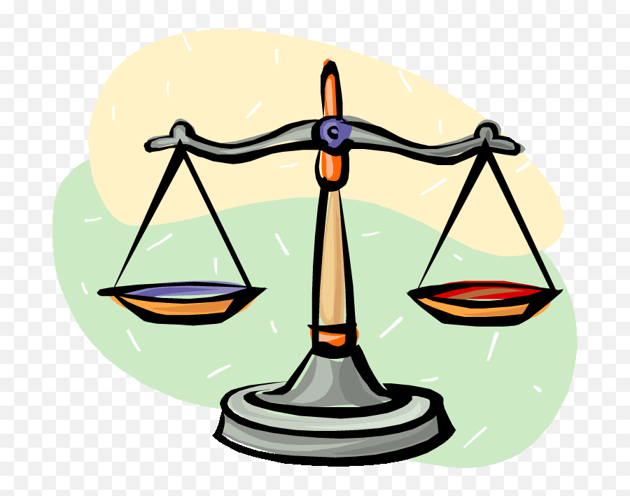 Free Balance Scale Clipart Download Scale Of Justice Cartoon Emoji