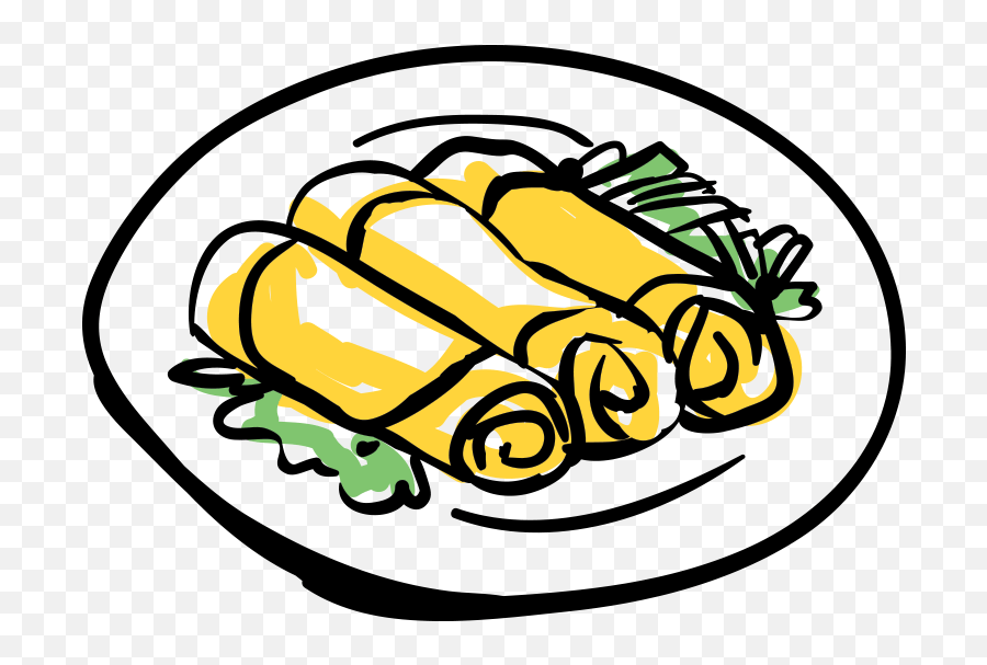 Eggs Clipart Sketch Eggs Sketch Drawings Of Egg Rolls Emoji,Egg Roll