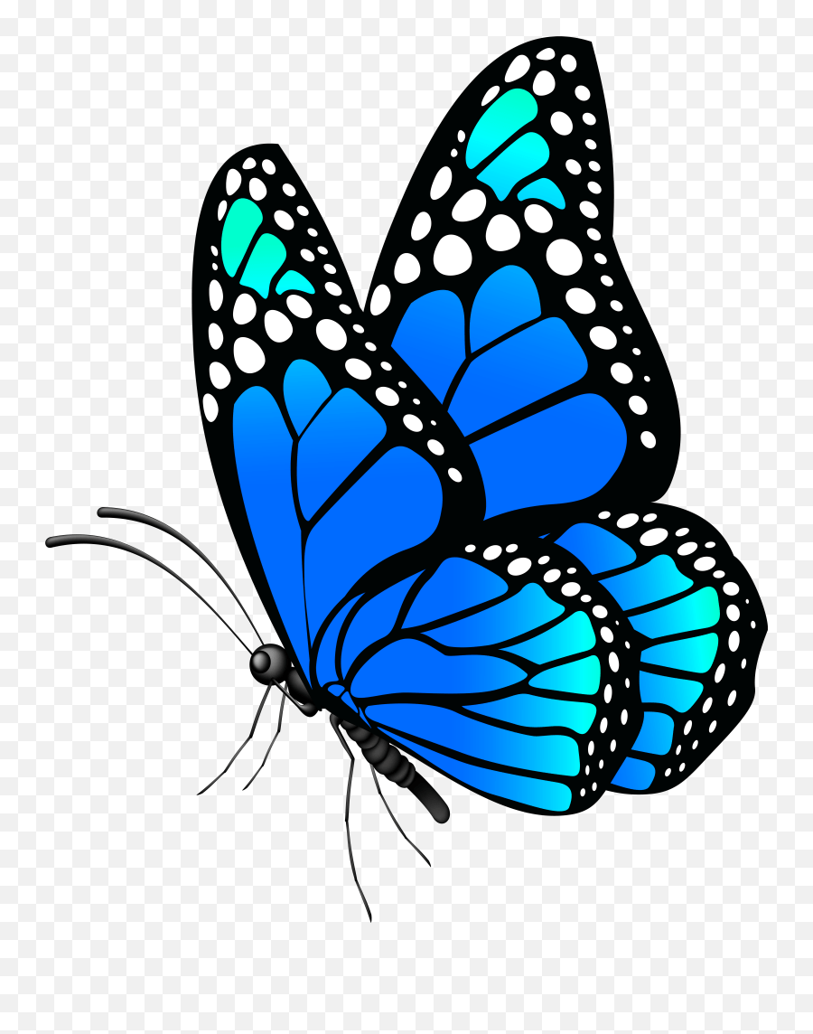 Butterfly Clipart Blue Picture Emoji,Butterfly Emoji Apple free