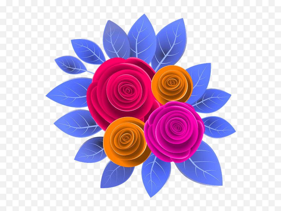 Illustration Flowers Roses Floribunda Emoji,Bouquet Of Flowers Emoji
