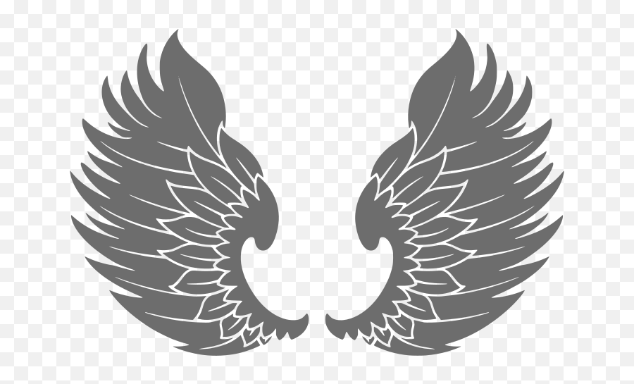 Angel Wings Free Svg Cutting File Automotive Decal Emoji,Angel Wing