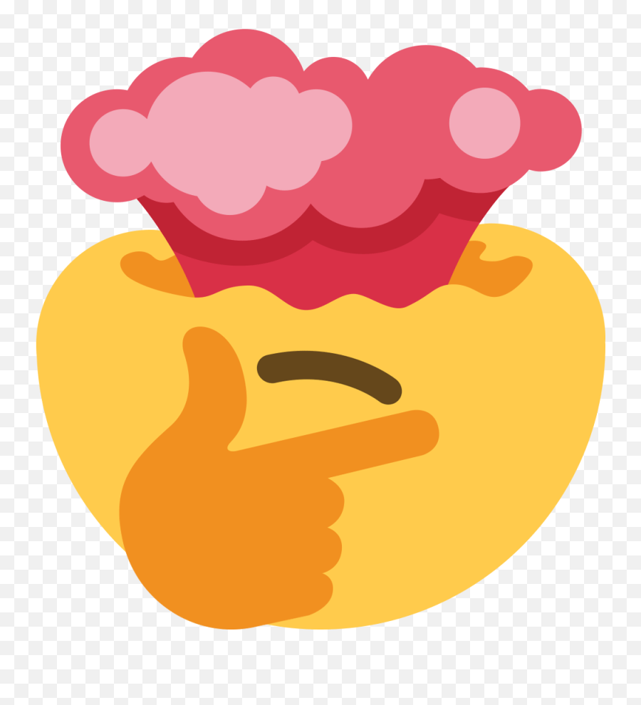 Thinking Discord Mind Blown Emoji,Cloud Thinking Emoji free