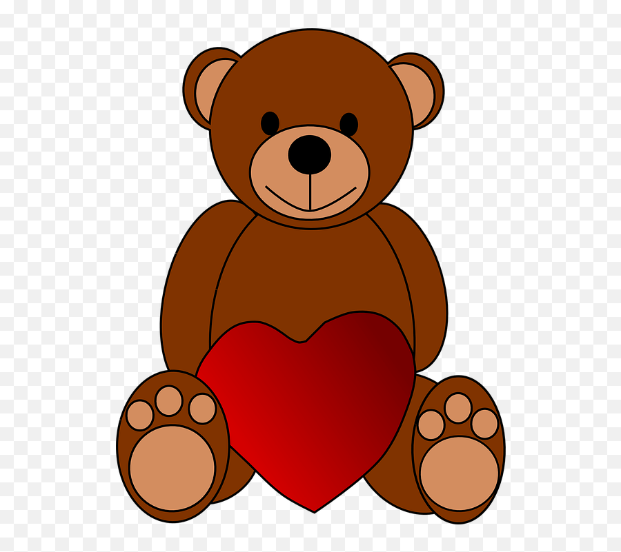 Bear Heart Love Love You Heather Emoji,Bear Hug Emoji free