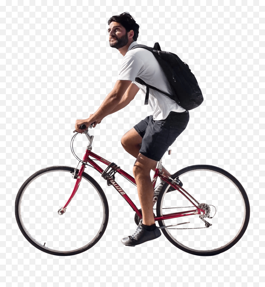 People Ftestickers Man Bicycle Cyclist Ride Bicycle Png Emoji,Cyclist