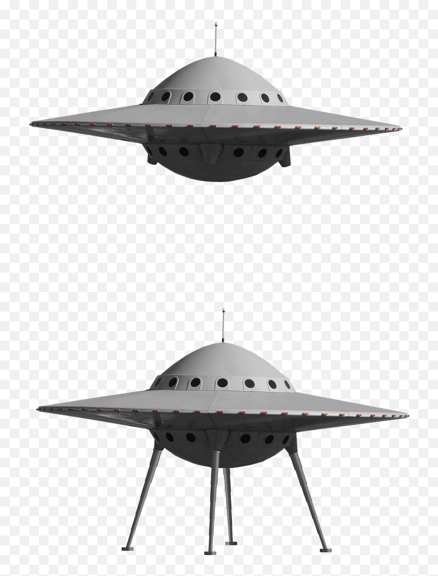 Ufo Spaceship Isolated Science Fiction Forward Unidentified Flying