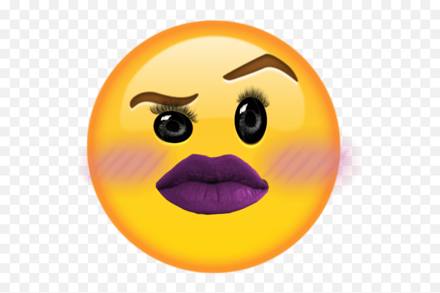 Purple Emoji Toomuchfreetime Ewww Sticker By Mika Happy,Purple Face