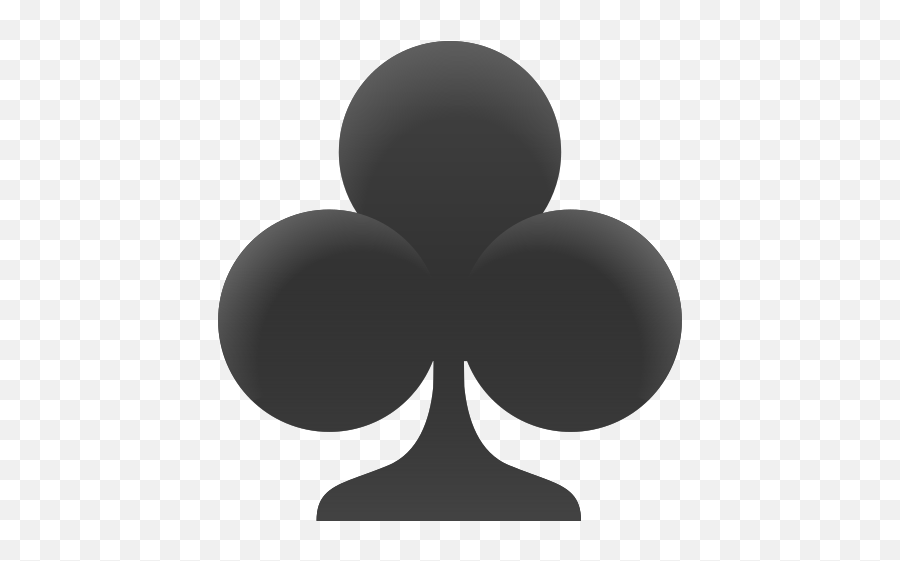 Club Suit Emoji Club Emoji free transparent emoji