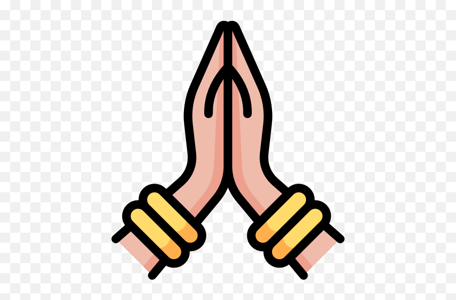 Prayer Vector Namaste Hand Picture Namaste Png Emoji,Namaskar Emoji