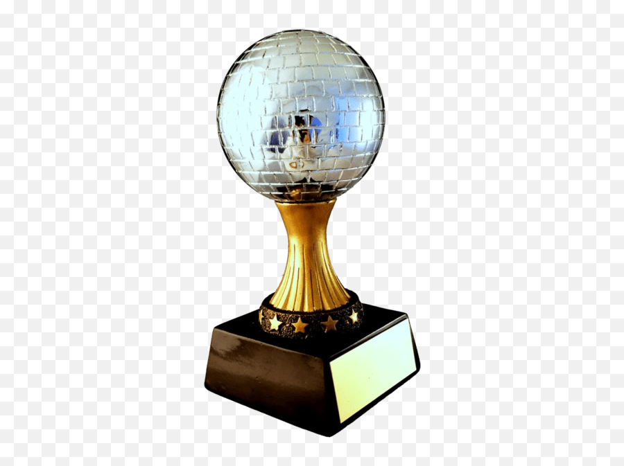 Mirror Ball Resin Trophy Mirror Ball Trophy Png Emoji,Disco Ball