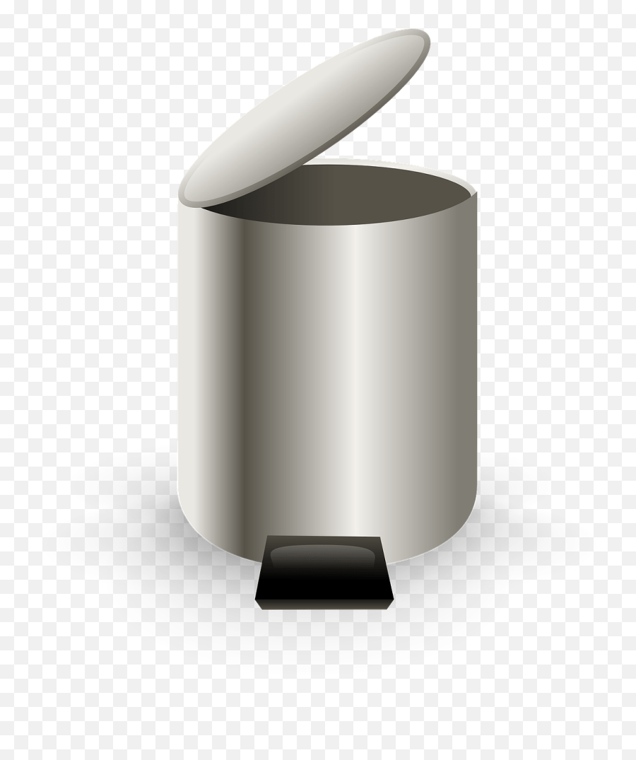 Trash Can Garbage Bin Rubbish Open Trash Can Clipart Emoji,Trash Bag Emoji free transparent