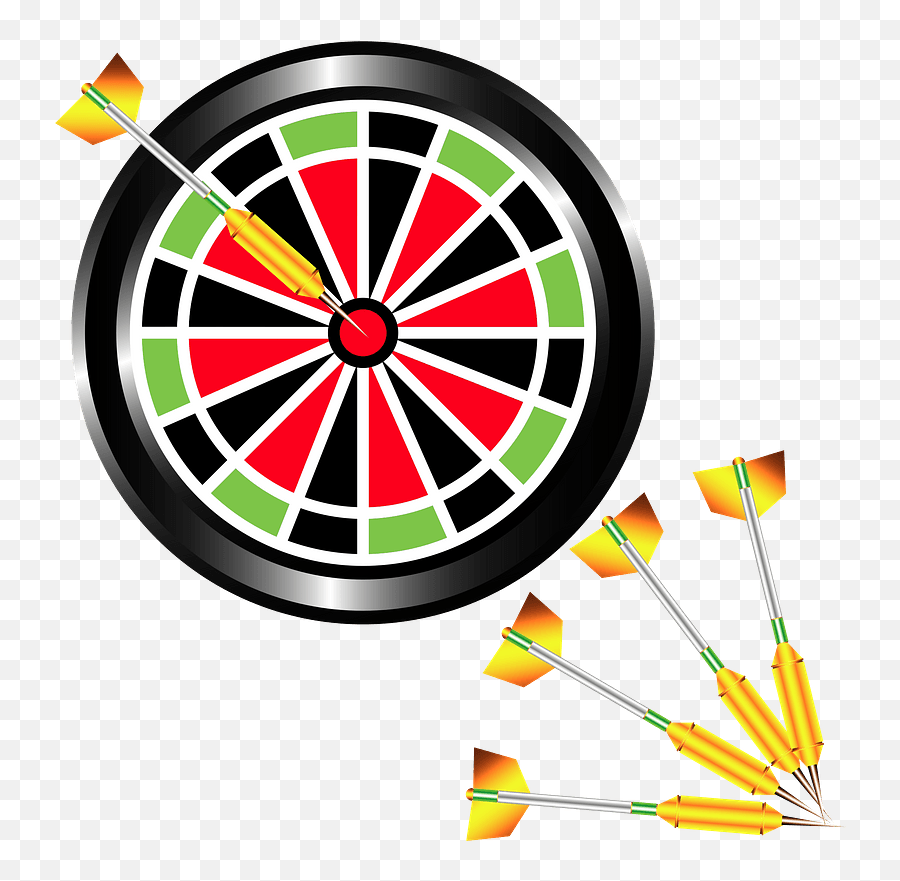 Darts Clipart Illustration Emoji,Bullseye Emoji free transparent