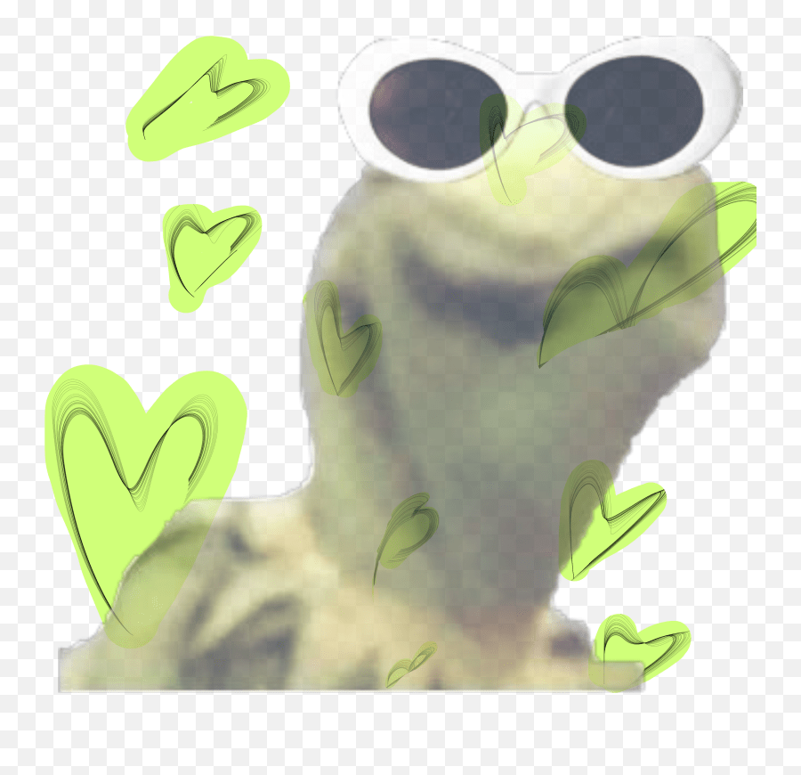 Kermit Hearts Lovekermit Sticker Hearts Kermit Emoji,Kermit Heart