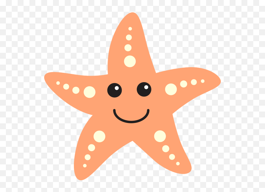 Shinythestarfish Transparent Background Sea Creatures Clipart Emoji