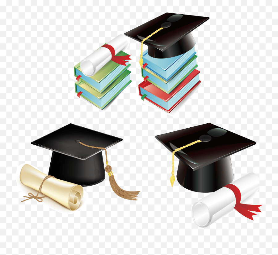 Cap And Diploma Png Picture Birrete Y Diploma Png Emoji,Cap And Gown