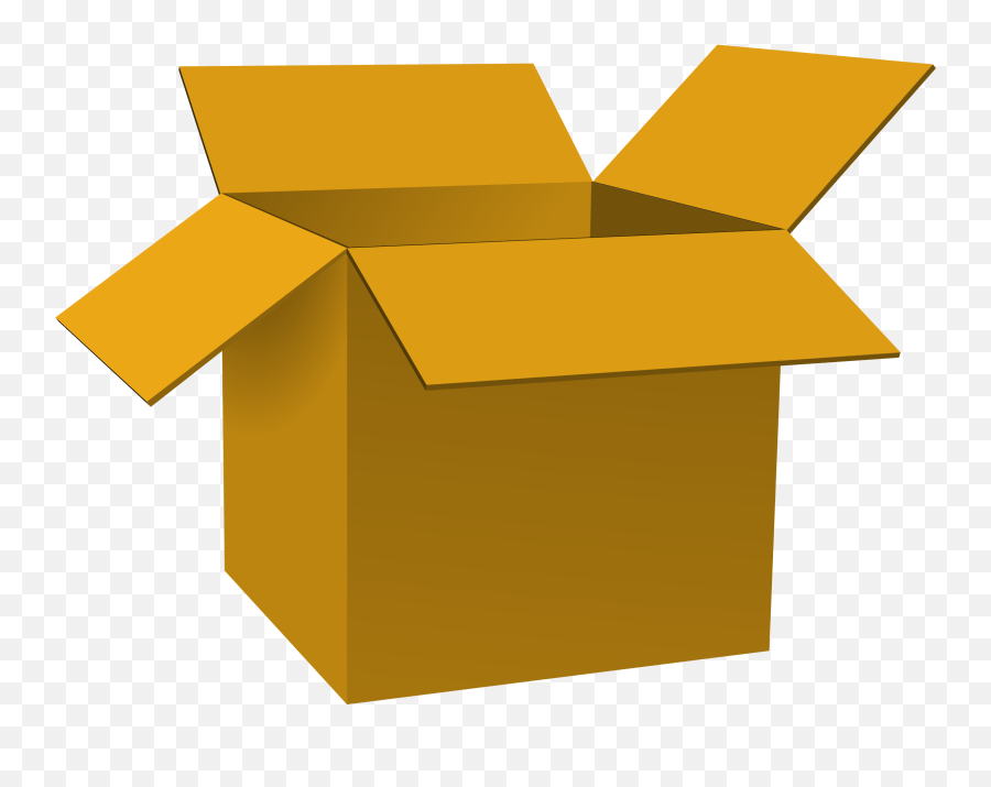 Box Png Box Vector Transparent Png Box Png Vector Caja De Carton Png