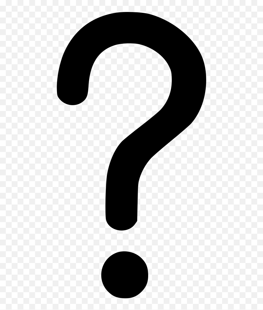 Icons Text Question Mark Computer Black Question Mark Black Png Emoji