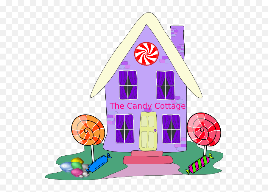 House Clipart Candy House Candy Shop Candy Store Clip Art Emoji,House