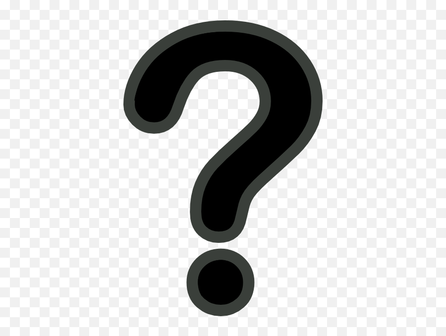 Question Mark Clipart Question Mark Clipart Black And White Emoji