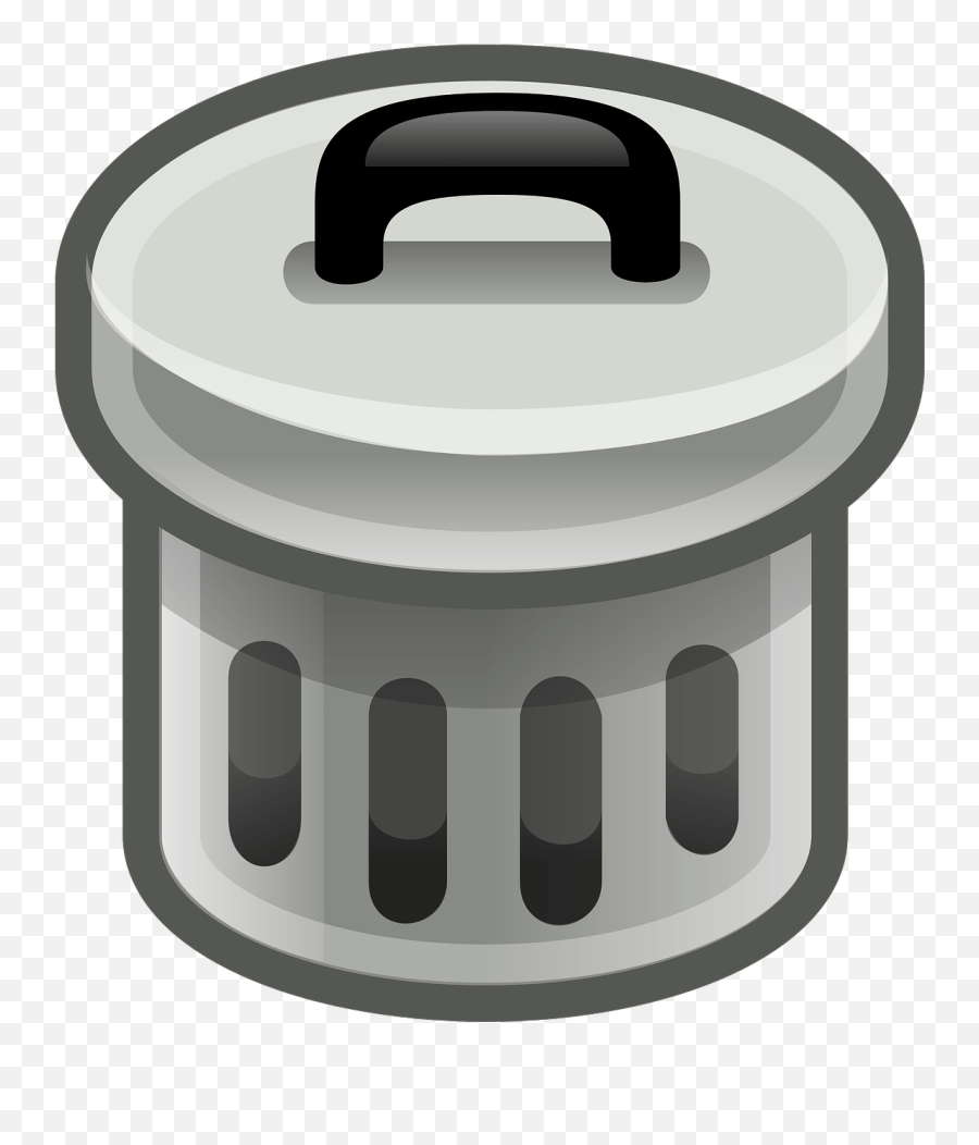 Garbage Waste Dustbin Drawing Trash Can Clip Art Emoji,Trash Bag Emoji free transparent