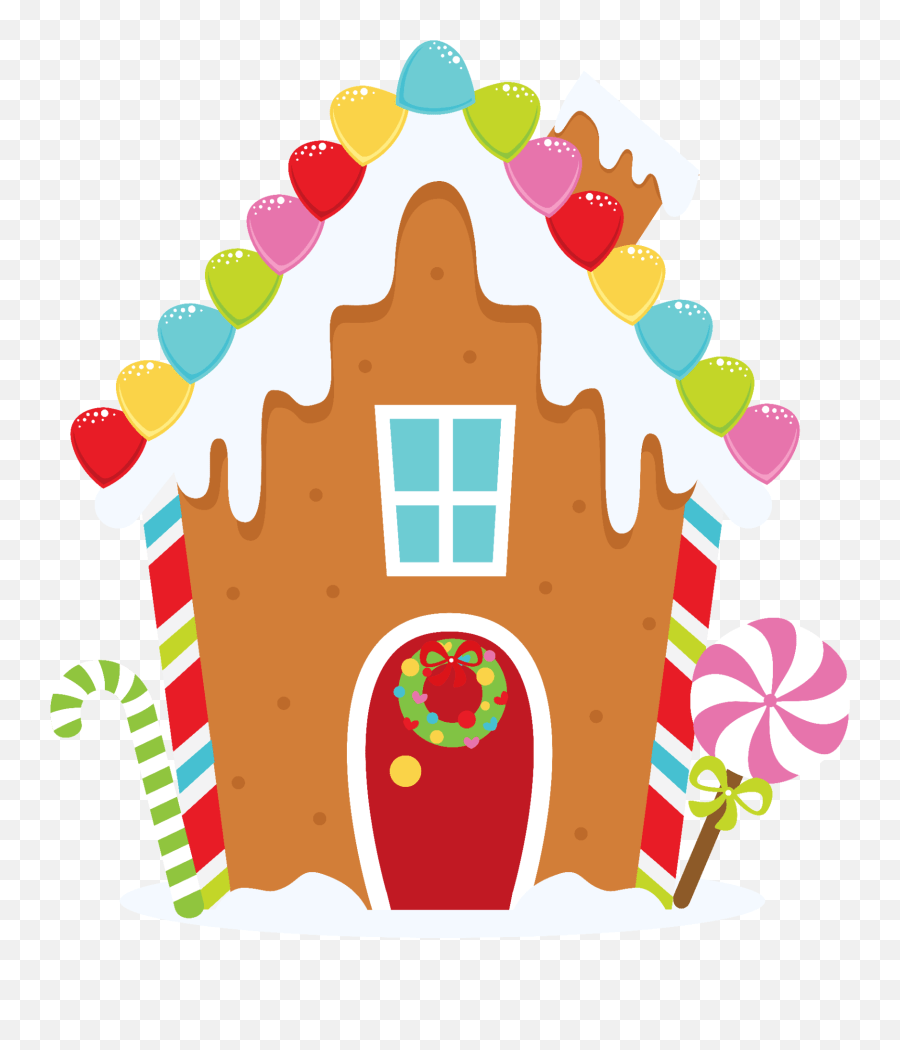 Navidad Casita Candyhouse Candy Gingerbread House Emoji,House Candy