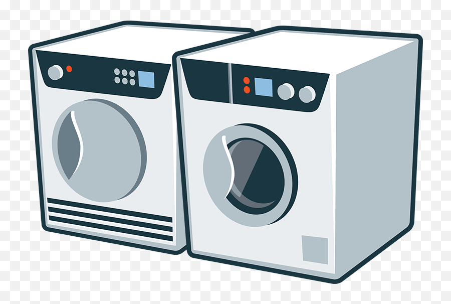 Dryer Drawing Washing Machine Washing Machine And Dryer Clipart Emoji
