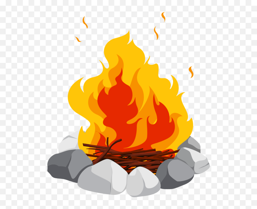 Transparent Background Campfire Clipart Png Bonfire Png Emoji