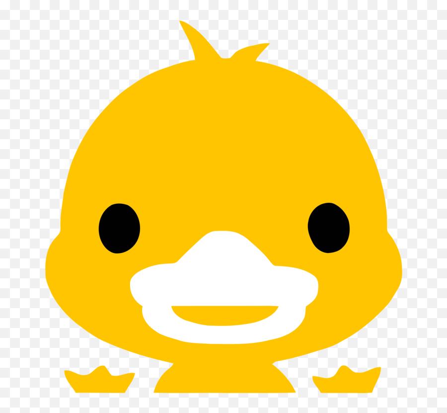 Emoticon Head Smiley Png Clipart Cute Cartoon Duck Head Emoji,Duck Emoticon free transparent
