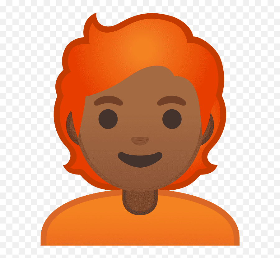 Person Emoji Clipart Free Download Transparent Png Creazilla Red Hair