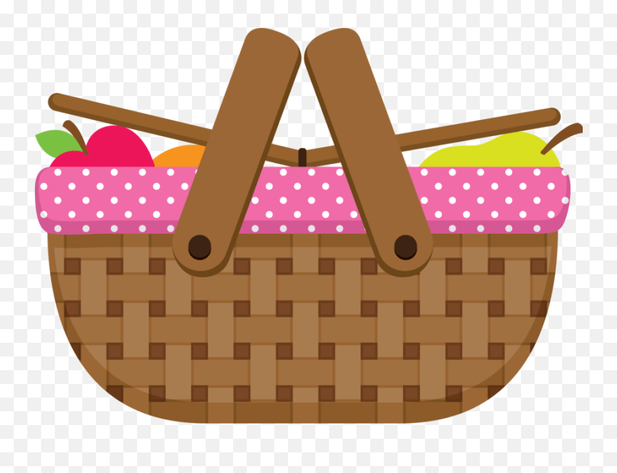 June Clipart Picnic Basket June Picnic Cute Picnic Basket Clipart
