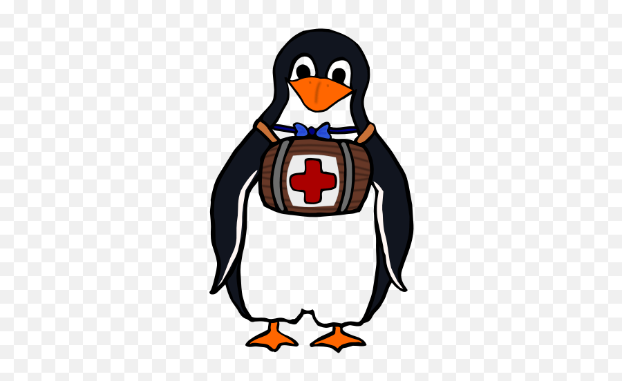 Vector Image Of A Penguin First Aid Penguin Emoji,Dog Emoticon free transparent emoji