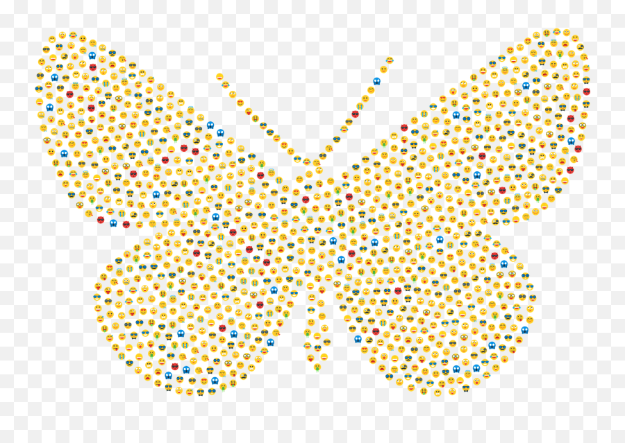 Butterfly Emoji Emoticons,Butterfly Emoji free transparent emoji