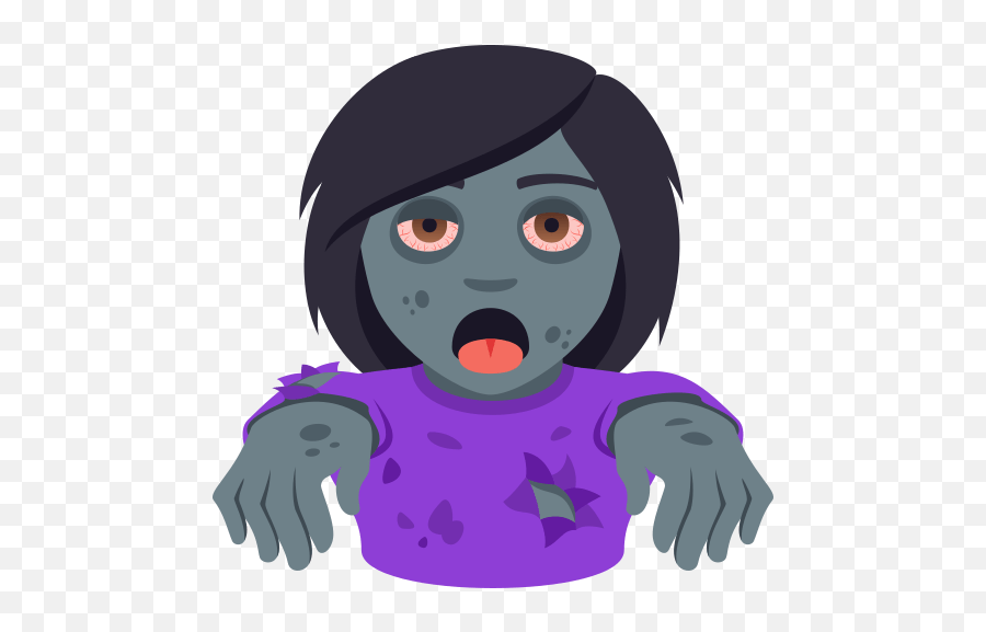 Emoji Female Zombie Emojis Joypixels Zombie,Is There A Zombie Emoji