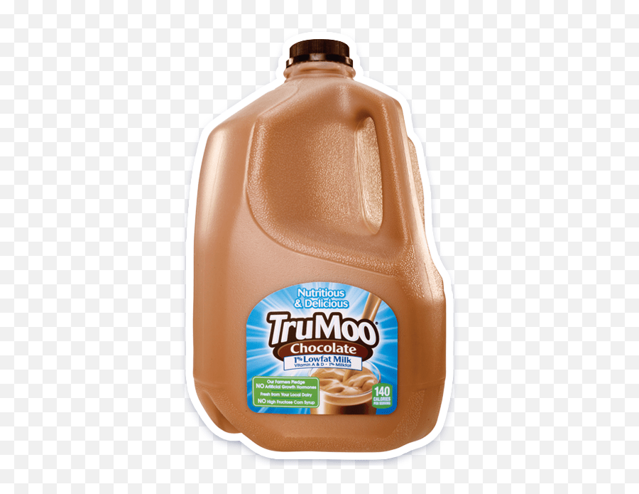 Trumoo Brand Milk Stickers Chocolate Milk Emoji,Chocolate Milk Emoji