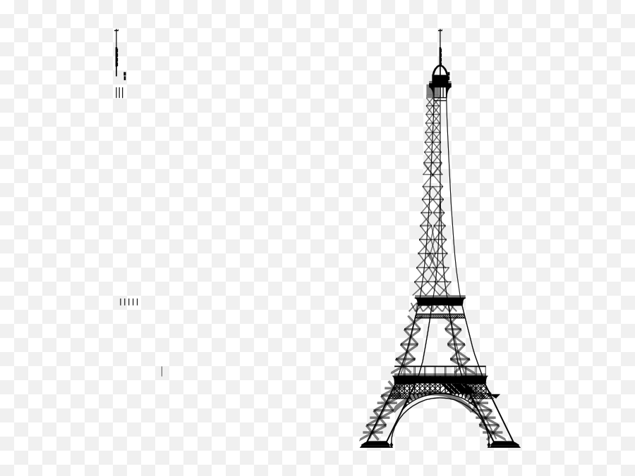 French Clipart Sketch Eiffel Tower Eiffel Tower Background Powerpoint
