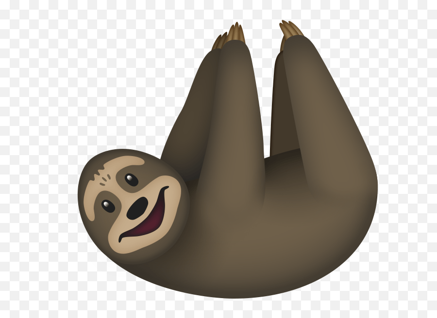 Sloth Emoji Happy,Sloth Emoji free transparent emoji
