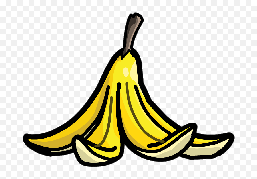 Transparent Background Peeled Banana Clipart Cartoon Banana Peel Png