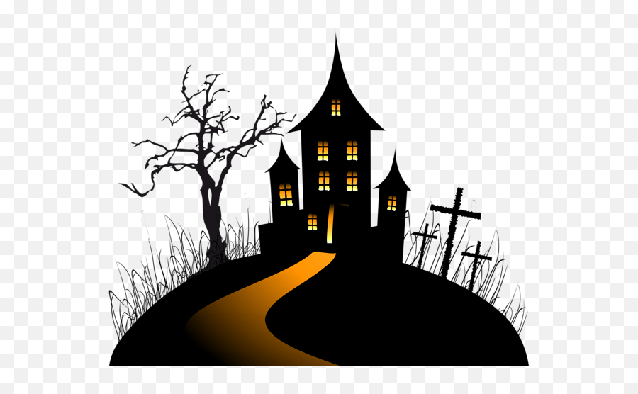 Halloween Haunted House Png 2 Halloween Haunted House Png Emoji,House