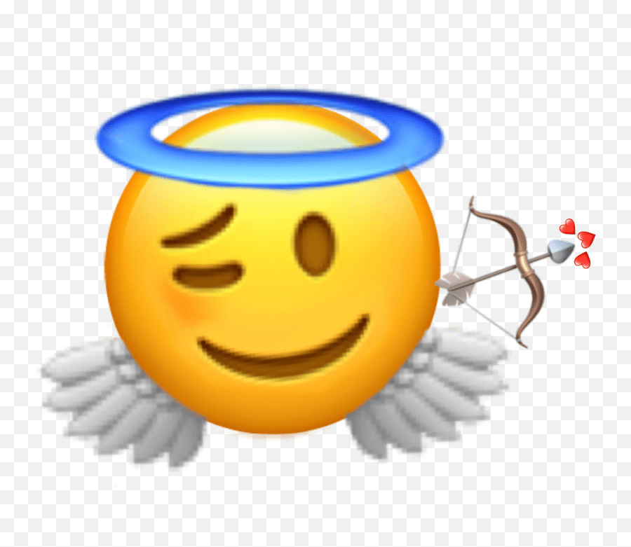 Emoji Sticker Happy,Cupid Emoji free transparent emoji