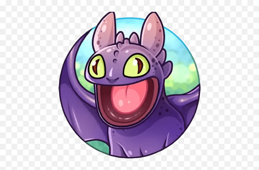 Ah Ee Loogu Talagalay Whatsapp Toothless Sticker Whatsapp Emoji